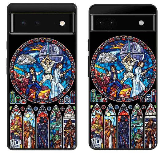 Star Wars Stained Glass Google Pixel 6 | 6A | 6 Pro Case