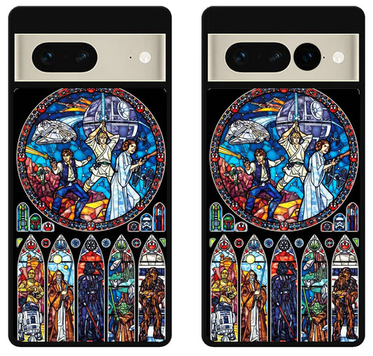 Star wars stained Glass Google Pixel 7 | 7 Pro Case