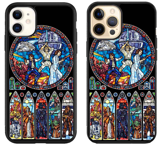 Star Wars stained Glass iPhone 12 | 12 Mini | 12 Pro | 12 Pro Max Case