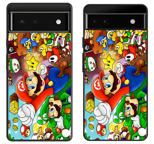 super mario Cover Google Pixel 6 | 6A | 6 Pro Case