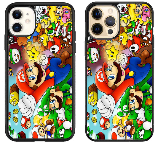Super mario Cover iPhone 12 | 12 Mini | 12 Pro | 12 Pro Max Case