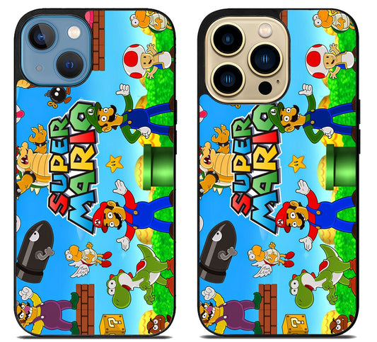 Super Mario And Luigi iPhone 14 | 14 Plus | 14 Pro | 14 Pro Max Case