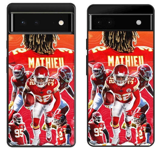 Tyrann Mathieu Kc Chiefs Google Pixel 6 | 6A | 6 Pro Case