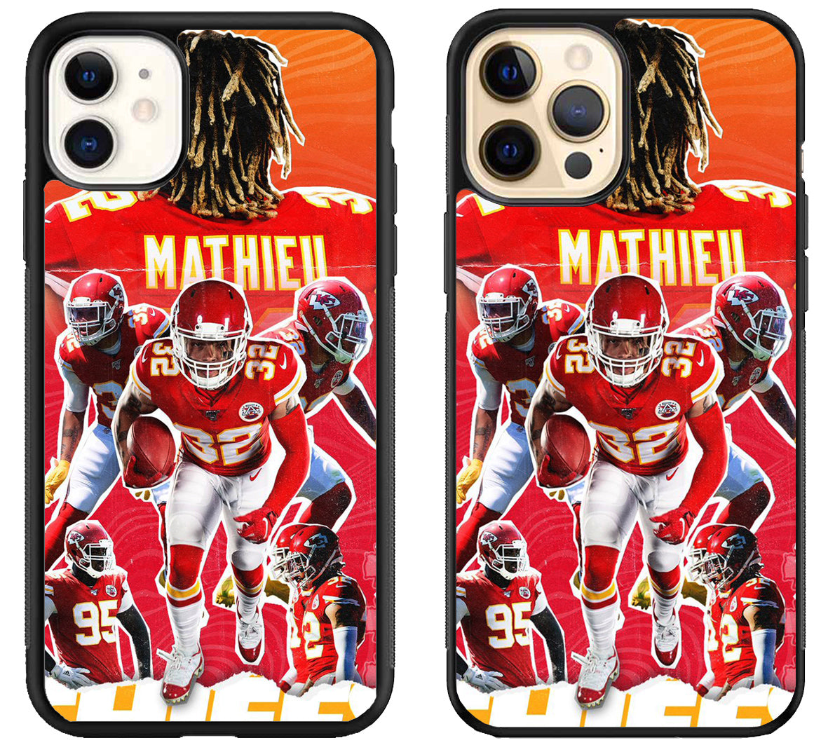 Tyrann Mathieu Kc Chiefs iPhone 12 | 12 Mini | 12 Pro | 12 Pro Max Case